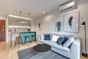 O zonă de relaxare la Aura Island Apartments Old Town