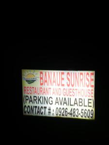 Billede fra billedgalleriet på Banaue Sunrise Guest House i Banaue