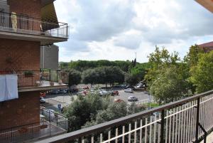 A balcony or terrace at RomAmourHouse