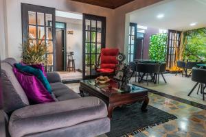Istumisnurk majutusasutuses Hotel Alamos Del Parque