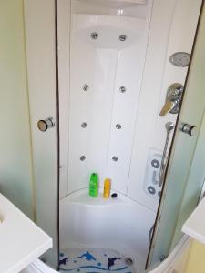Kupaonica u objektu Viestura apartamenti