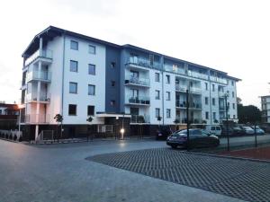 Budynek, w którym mieści się apartament