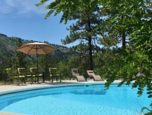 Nespecifikovaný výhled na hory nebo výhled na hory při pohledu z bed and breakfast