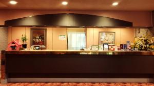Příslušenství pro přípravu čaje a kávy v ubytování Resort Inn Marion Shinano