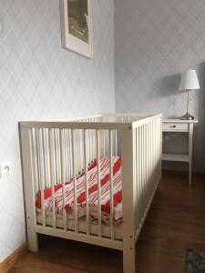 Posteľ alebo postele v izbe v ubytovaní Apartamenty w Jurgowie Świstokówka