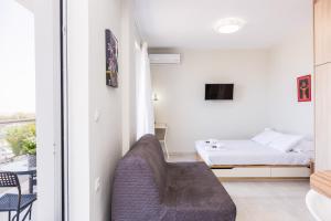 Posezení v ubytování Sunset View Apartment