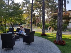Zahrada ubytování Hotel Olympia