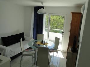 Posezení v ubytování Mir Apartments
