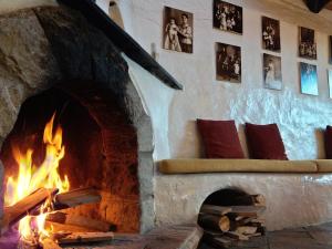 Posezení v ubytování Sierra Alisos Hotel de Campo