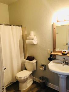 Koupelna v ubytování Hotel San Ramon