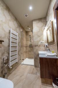 Vonios kambarys apgyvendinimo įstaigoje Hotel Lipowy Most