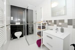Kúpeľňa v ubytovaní Pure Apartman Pécs