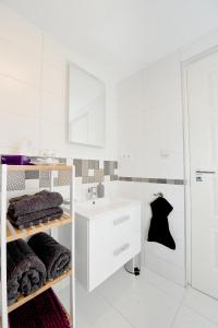 Kúpeľňa v ubytovaní Pure Apartman Pécs
