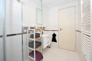Kúpeľňa v ubytovaní Pure Apartman Pécs