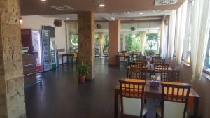 Χώρος καθιστικού στο Hotel Liani