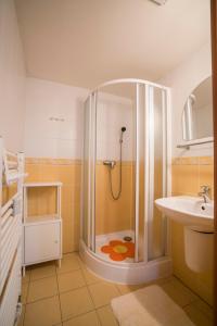 Koupelna v ubytování Veľký apartmán s krásnym výhľadom - BEST VIEW Apartment