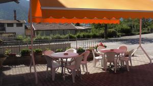 Restaurace v ubytování Hotel Galles