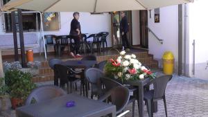 Restaurace v ubytování Hotel Galles