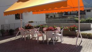 Balkón nebo terasa v ubytování Hotel Galles