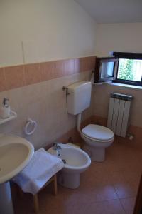 Ванная комната в B&B Villa Lodigiana