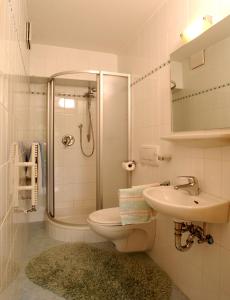 Vonios kambarys apgyvendinimo įstaigoje Villa Insam Apartment