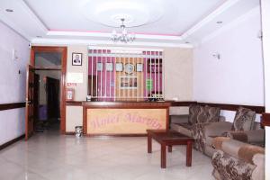 Posezení v ubytování Hotel Marvin