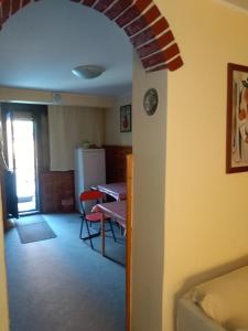 Hostel Trajan的休息区
