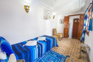Posezení v ubytování Riad Dar Skalli & SPA