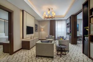 TV a/nebo společenská místnost v ubytování Wyndham Opi Hotel Palembang