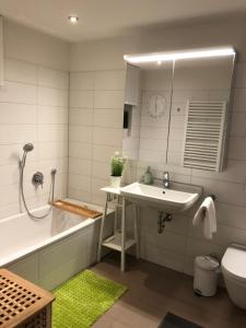 Uma casa de banho em Luxury Apartment Heidelberg