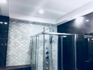 Koupelna v ubytování Apartament Katowice Centrum