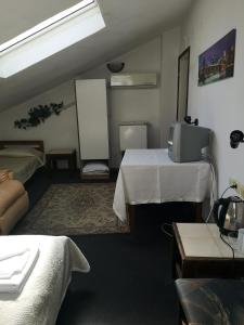 Postel nebo postele na pokoji v ubytování Family Hotel Verona