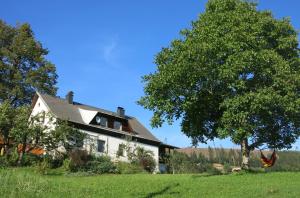 Vonkajšia záhrada v ubytovaní Urlaub wie früher bei Oma