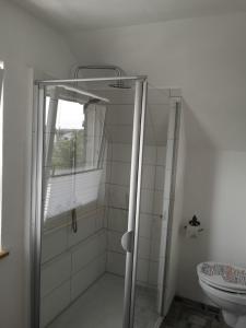 Koupelna v ubytování Ferienwohnung Beeden - zur Glasschmiede + 13 fotografií