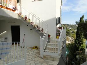 Balkón nebo terasa v ubytování Apartments Josipa