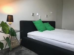 Posteľ alebo postele v izbe v ubytovaní Apartament "WARSZAWA"