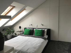 Posteľ alebo postele v izbe v ubytovaní Apartament "WARSZAWA"