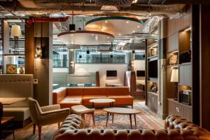 Posezení v ubytování ibis Styles Glasgow Central
