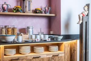 Cucina o angolo cottura di Hotel La Cruna