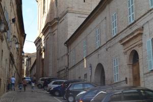 Načrt razporeditve prostorov v nastanitvi Palazzo Roberti