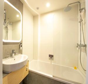 Koupelna v ubytování WestCord Hotel Delft