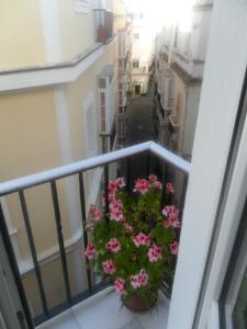 Balkón alebo terasa v ubytovaní Hostal Centro Sol