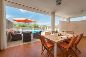Balkón nebo terasa v ubytování Villa JERONIMO Alcudia by Mallorca Villa Selection