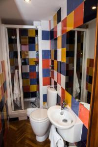 Phòng tắm tại Finca Lebrel