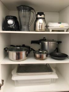 Kuchyň nebo kuchyňský kout v ubytování Casa Guarda do Embaú