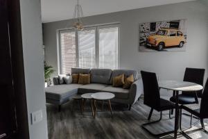 Posezení v ubytování Apartamenty Tychy Barona