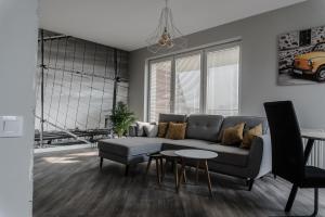 Posezení v ubytování Apartamenty Tychy Barona