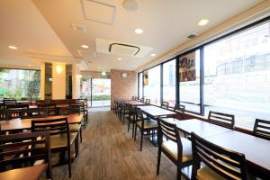 Restaurace v ubytování Smile Hotel Tokyo Ayase Ekimae