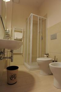Koupelna v ubytování Hotel Cecco