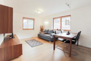 Posezení v ubytování Apartment Eberharter